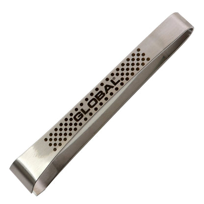 Global GS‑20 Fish Bone Tweezers 8 cm – Acciaio CROMOVA 18, bilanciamento perfetto – Global