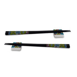 Kit 2 set bacchette colore Giallo