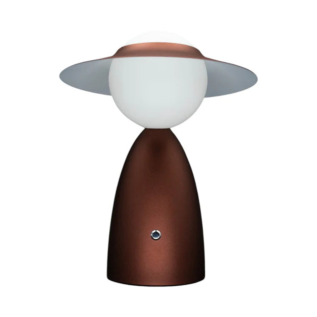 Lady Meg Rosso Bordeaux Lampada da Tavolo Ricaricabile • 3 livelli dimmer touch – Lady