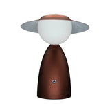 Lady Meg Rosso Bordeaux Lampada da Tavolo Ricaricabile • 3 livelli dimmer touch – Lady