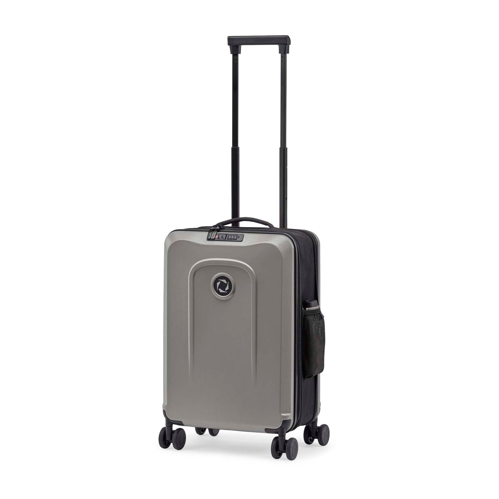 Senz° Foldaway Check-in Trolley Silk Grey – Valigia Rigida Pieghevole 75 L da Viaggio