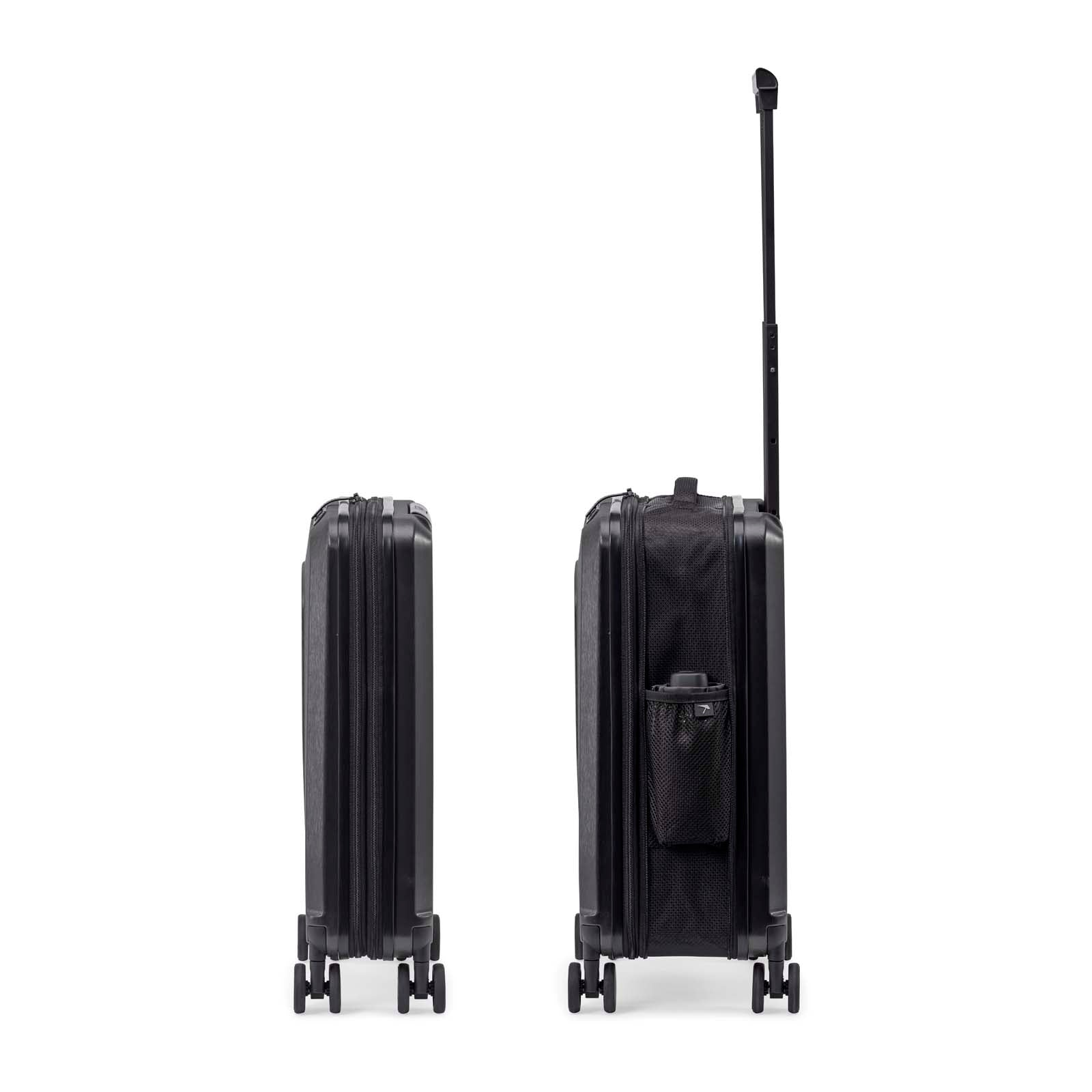 Senz° Foldaway Check-in Trolley Silk Grey – Valigia Rigida Pieghevole 75 L da Viaggio