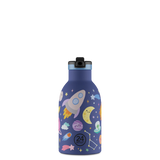 Borraccia Termica Bambini Space Friends 330 ml – Beccuccio, Antiscivolo – 24Bottles