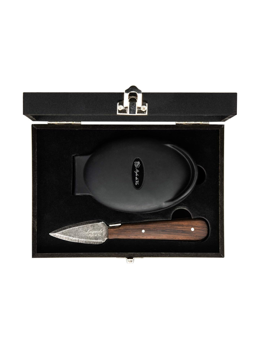 Set coltello per ostriche con supporto – Apertura sicura ed elegante | Laguiole Style de Vie