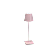 Zafferano Poldina – Lampada da tavolo LED ricaricabile, design moderno