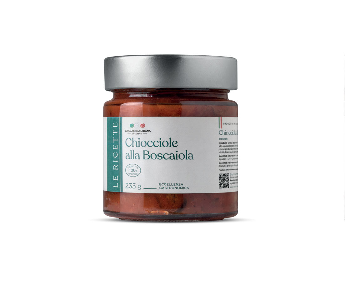 Chiocciole alla Boscaiola 235 g | Lumacheria Italiana