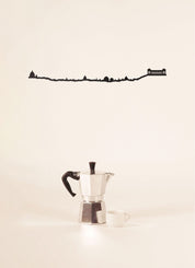 Decorazione Skyline Roma – Silhouette da Parete 50 cm | TheLine