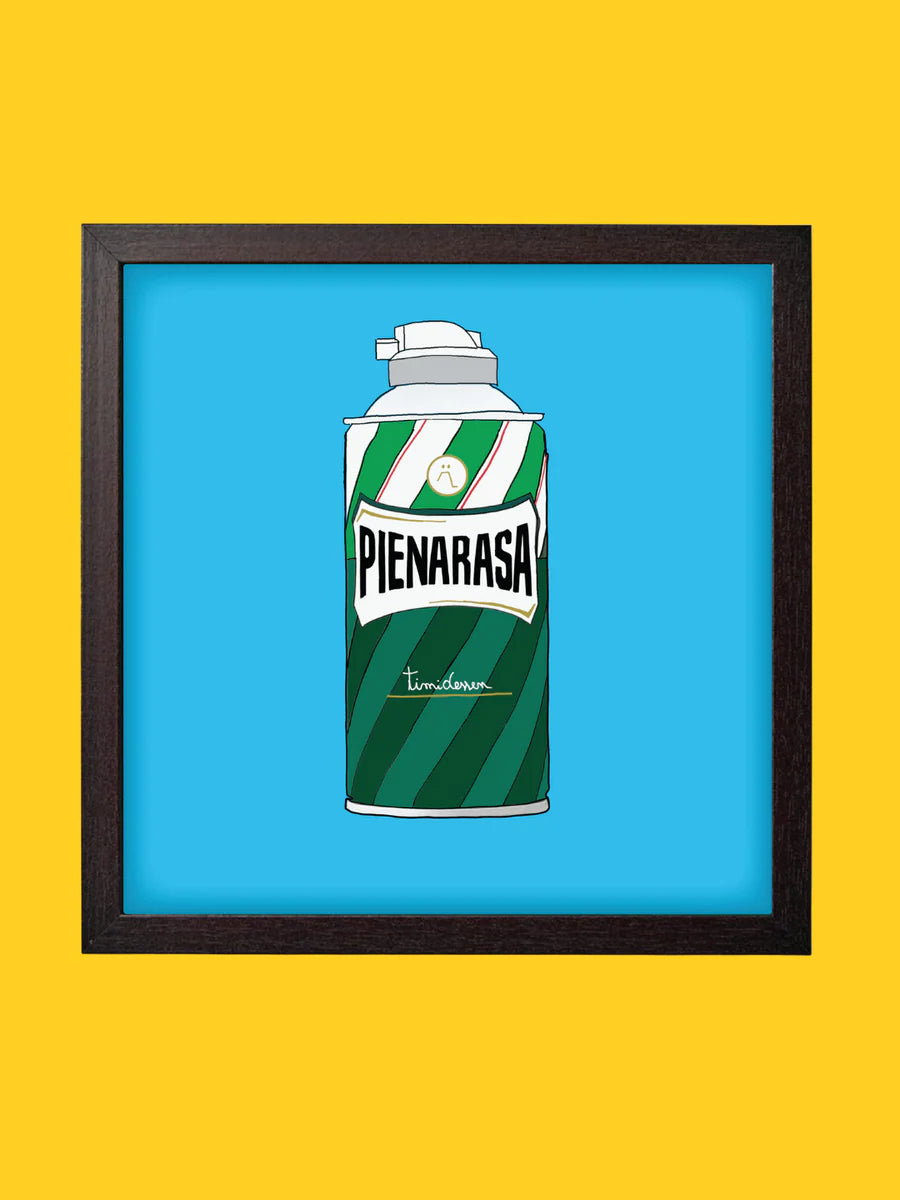 Poster “Pienarasa” 20×20 cm – Stampa Premium, Grafica Timidessen