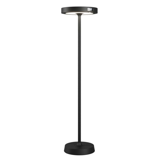 Zafferano Barbell Solar RF – Lampada da Terra Ricaricabile con Telecomando da Esterno