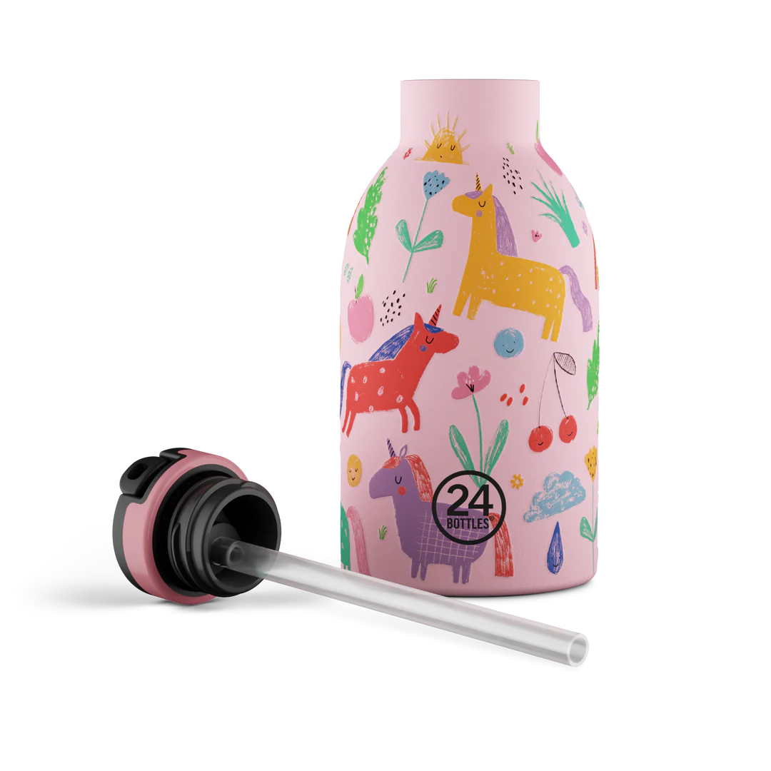 Borraccia termica per bambini Magic Friends – Colori vivaci e sicuri | 24Bottles