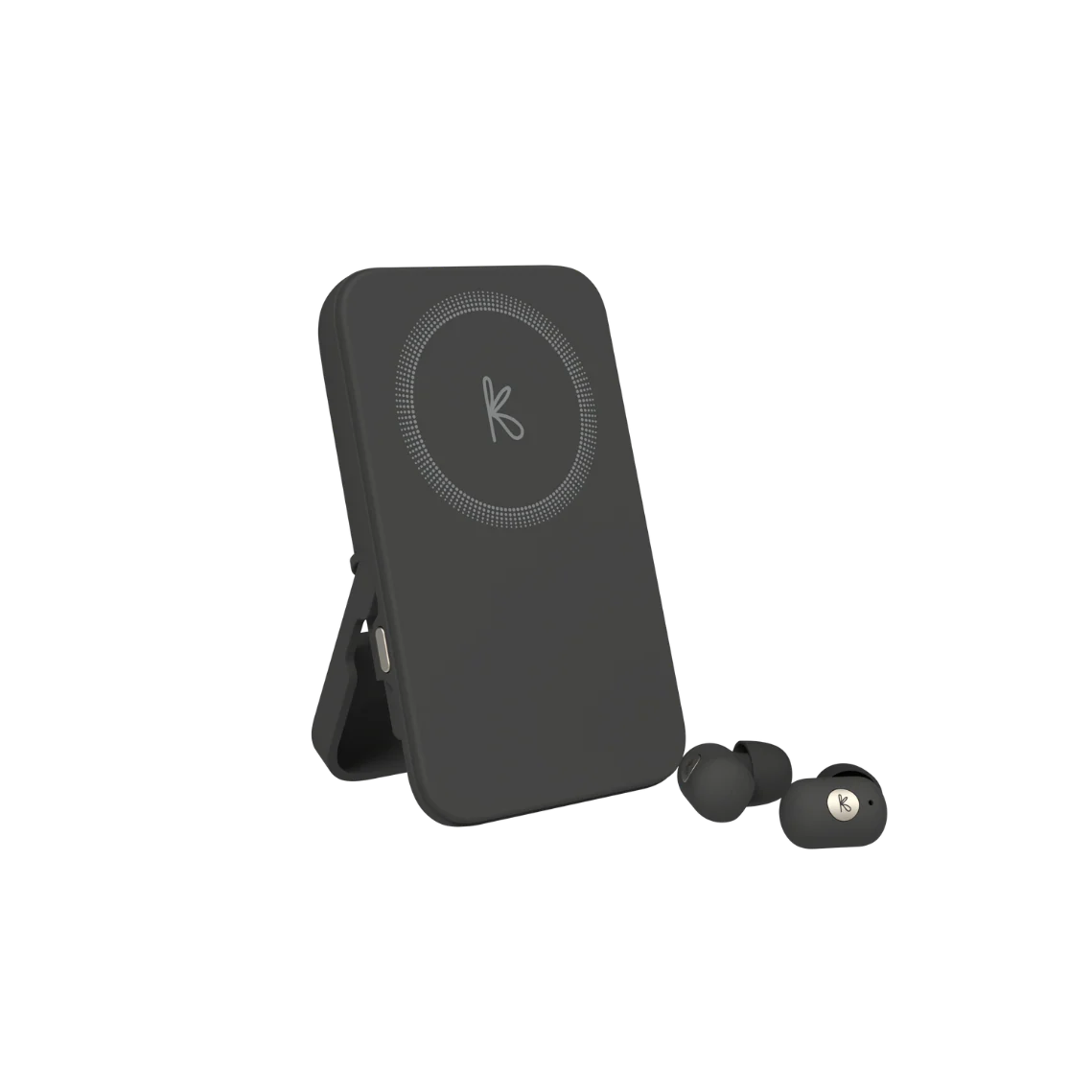 toCHARGE GO – Power bank con auricolari e ricarica wireless | Kreafunk