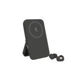 toCHARGE GO – Power bank con auricolari e ricarica wireless | Kreafunk