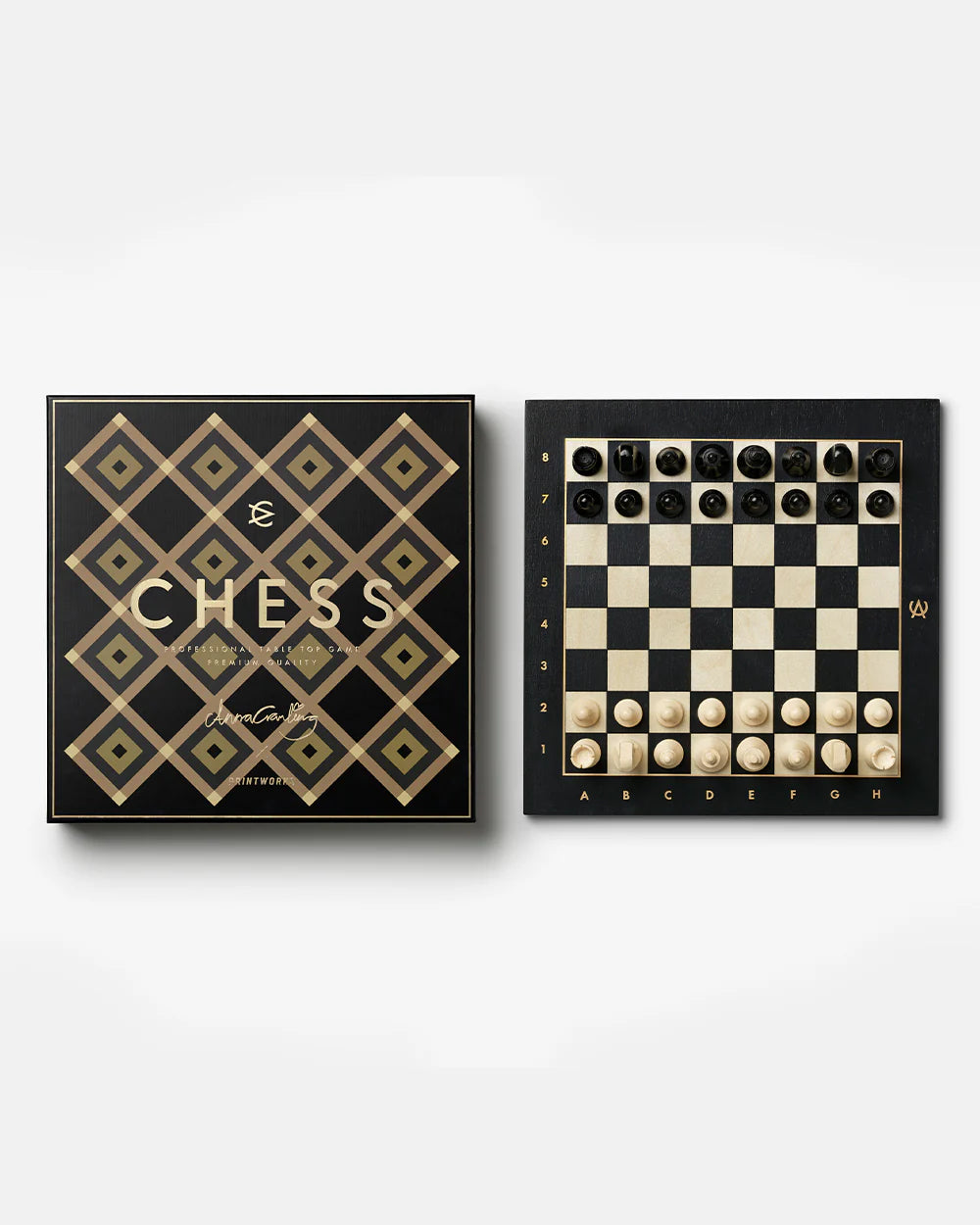 Chess – Anna Cramling Edition – Scacco in legno elegante | Printworks