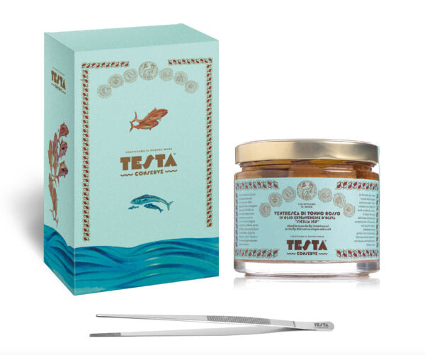 Essenza di Sicilia – Ventresca Tonno Rosso in Olio EVO | Testa Conserve