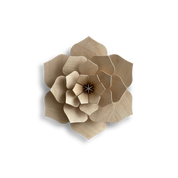 Lovi Decor Flower – Fiore Decorativo in Legno Naturale | Lovi