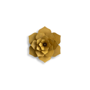 Lovi Decor Flower – Fiore Decorativo in Legno Honey Yellow | Lovi