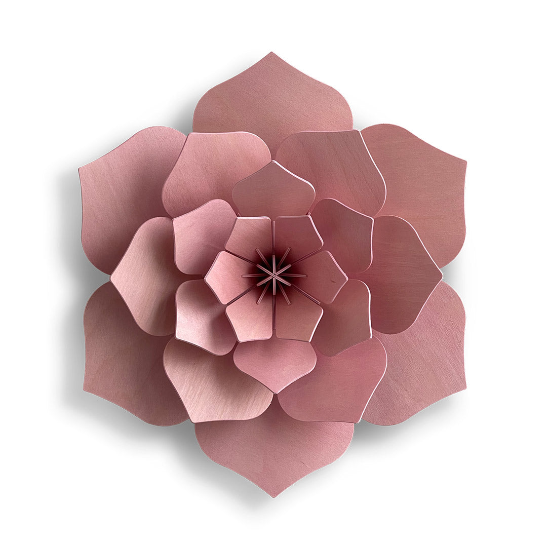 Lovi Decor Flower – Fiore Decorativo in Legno Light Pink | Lovi
