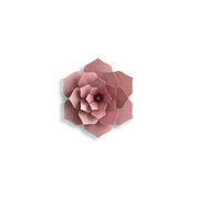 Lovi Decor Flower – Fiore Decorativo in Legno Light Pink | Lovi