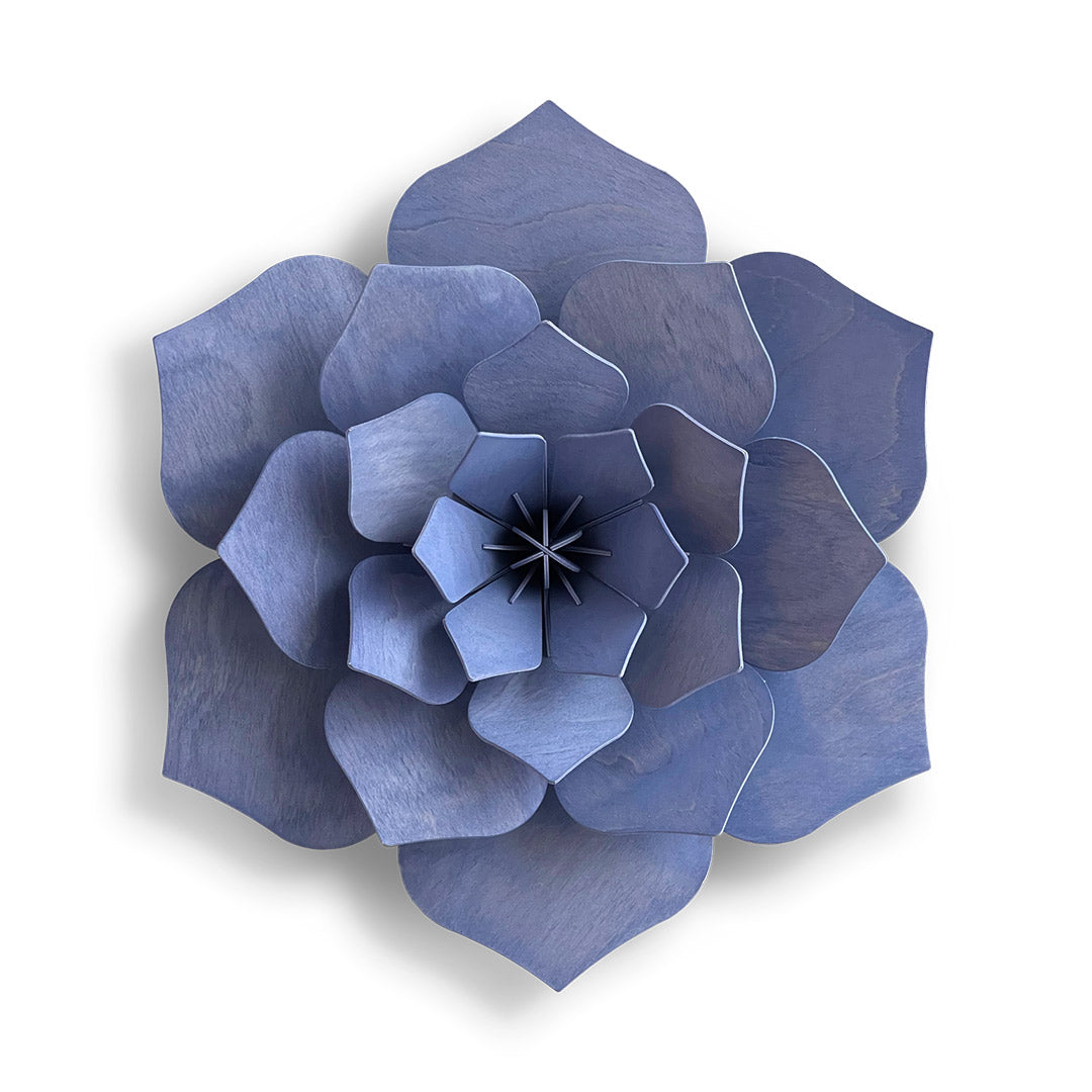 Lovi Decor Flower – Fiore Decorativo in Legno Lavander Blue | Lovi