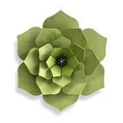Lovi Decor Flower – Fiore Decorativo in Legno Pale Green | Lovi