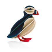 Lovi Puffin – Pulcinella di Mare in Legno Dark Blue | Lovi