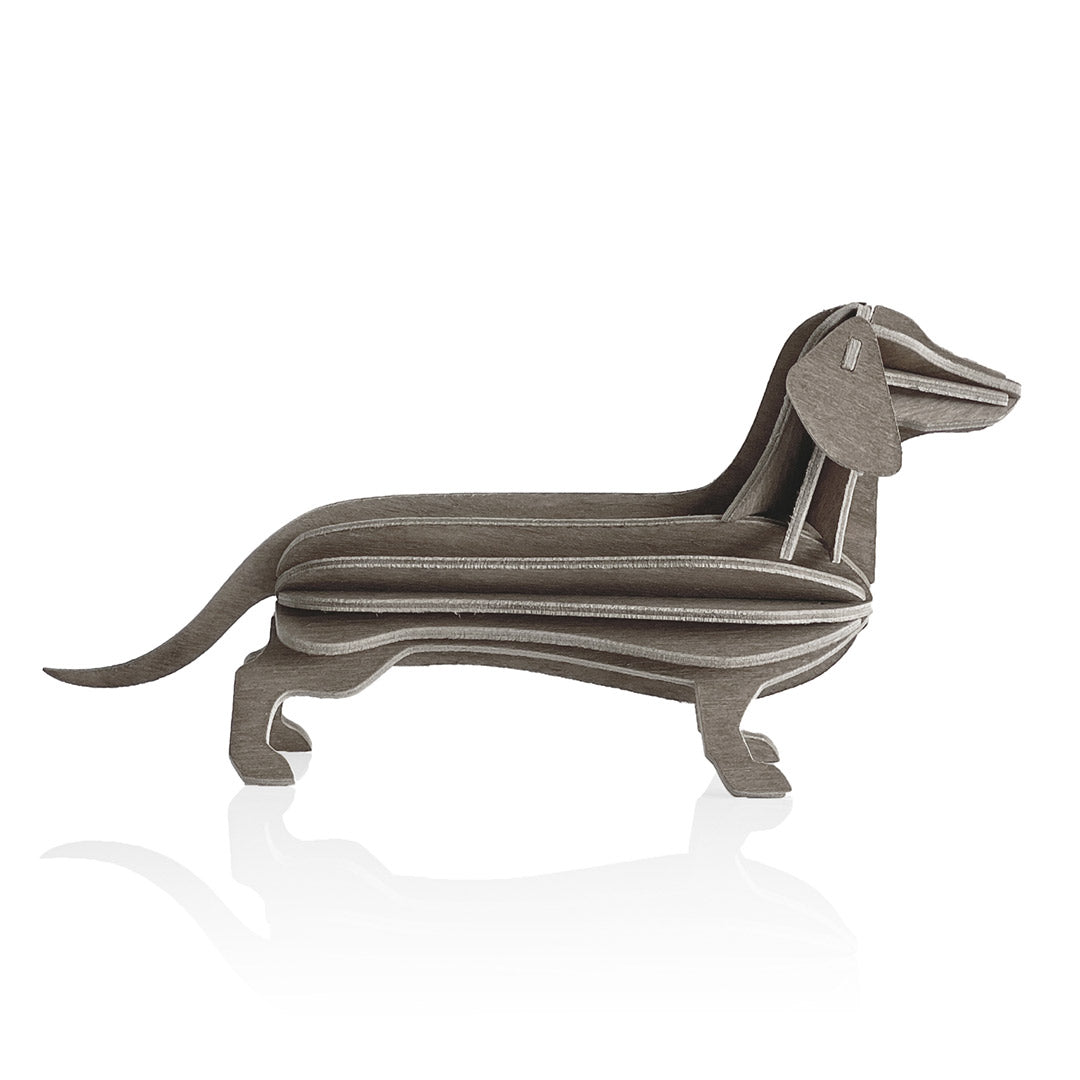 Lovi Dachshund – Bassotto Decorativo in Legno Grey | Lovi