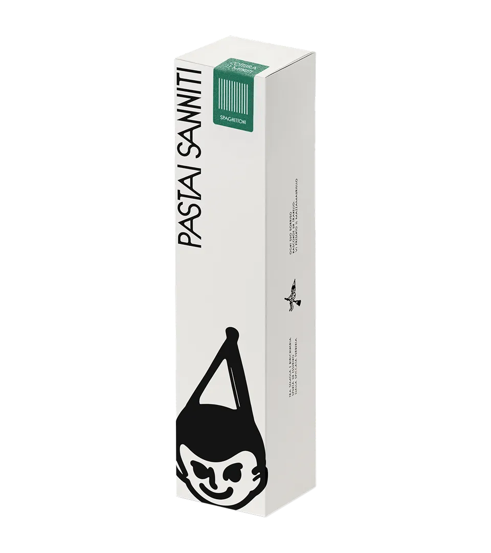 Parallelepipedo Spaghettoni 280g – Pasta di Semola Trafilata al Bronzo | Pastai Sanniti