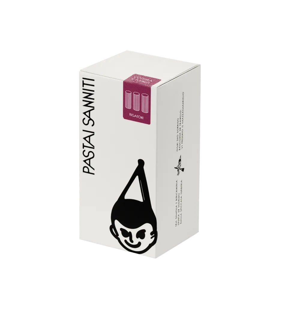 Parallelepipedo Rigatoni 280g – Pasta di Semola Trafilata al Bronzo | Pastai Sanniti