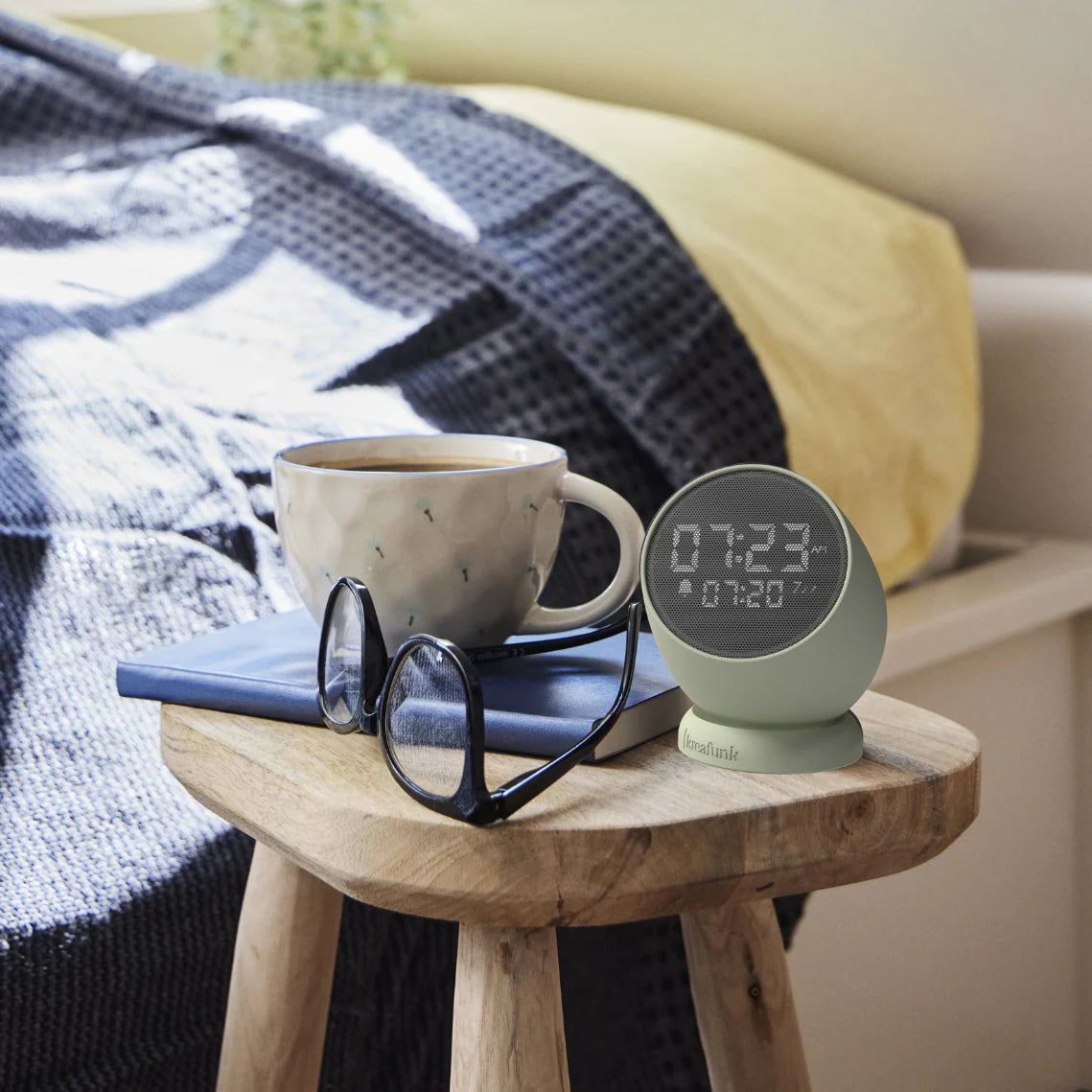 Sveglia Bell – Design intuitivo e wireless per risvegli rilassanti | Kreafunk