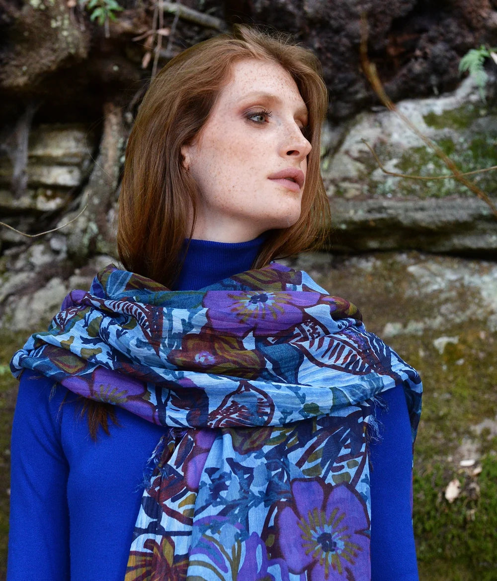 Foulard Bamboo GAUGUIN – Fibra di Bambù e TENCEL™| Innbamboo