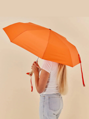 Ombrello Duck Head | Eco‑friendly Compact Umbrella | Papaya