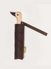 Espresso Compact Duck Umbrella – Ombrello Compatto Eco‑Resistente | Duckhead