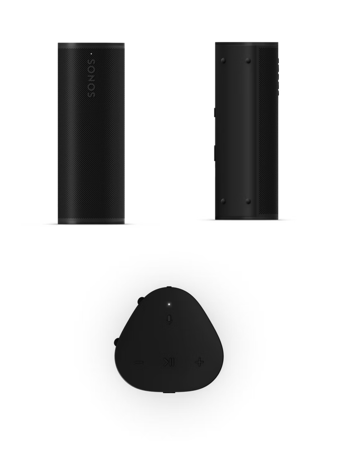 Roam 2 Black – Speaker Portatile Waterproof & Multiroom | Sonos – Inverticale