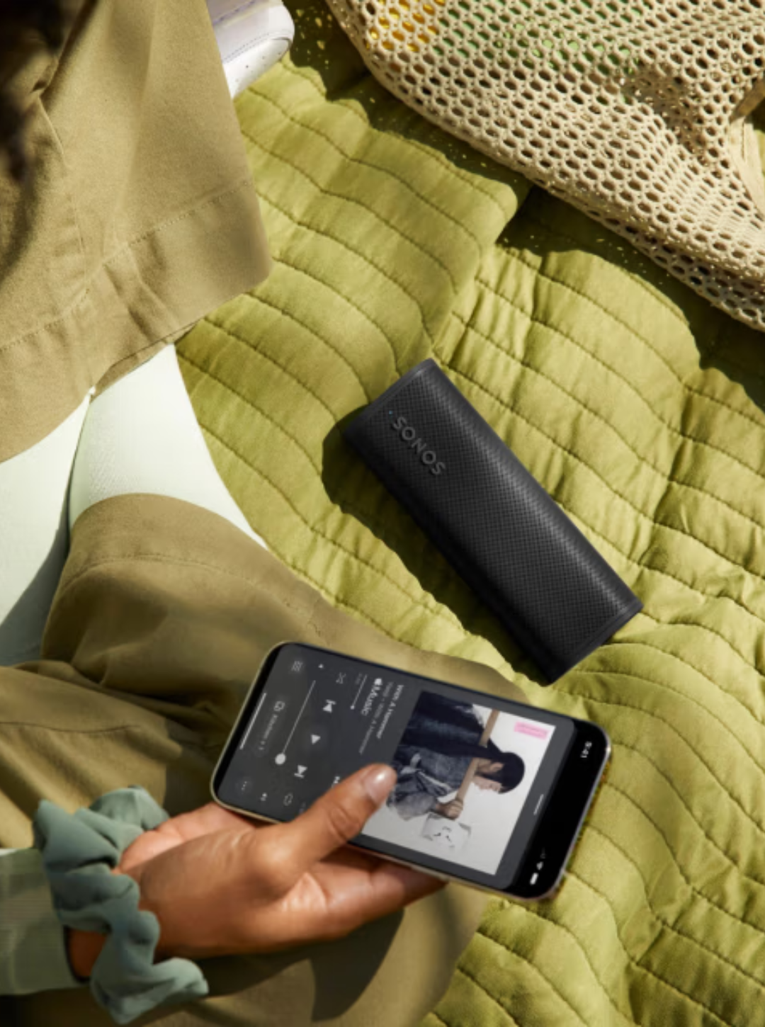 Roam 2 Black – Speaker Portatile Waterproof & Multiroom | Sonos – Inverticale