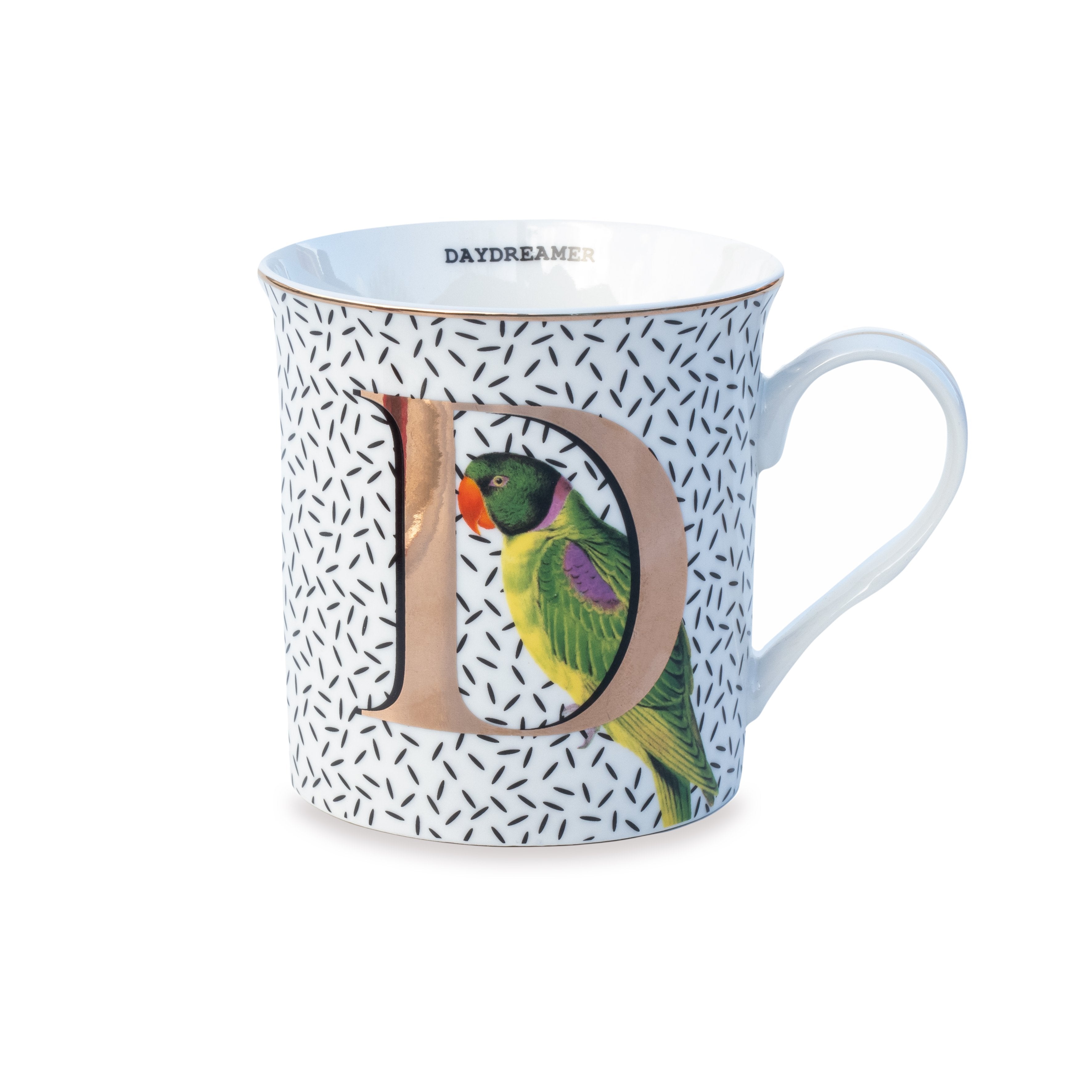 Tazza Lettera Personalizzabile – Design Gold Edition | Yvonne Ellen