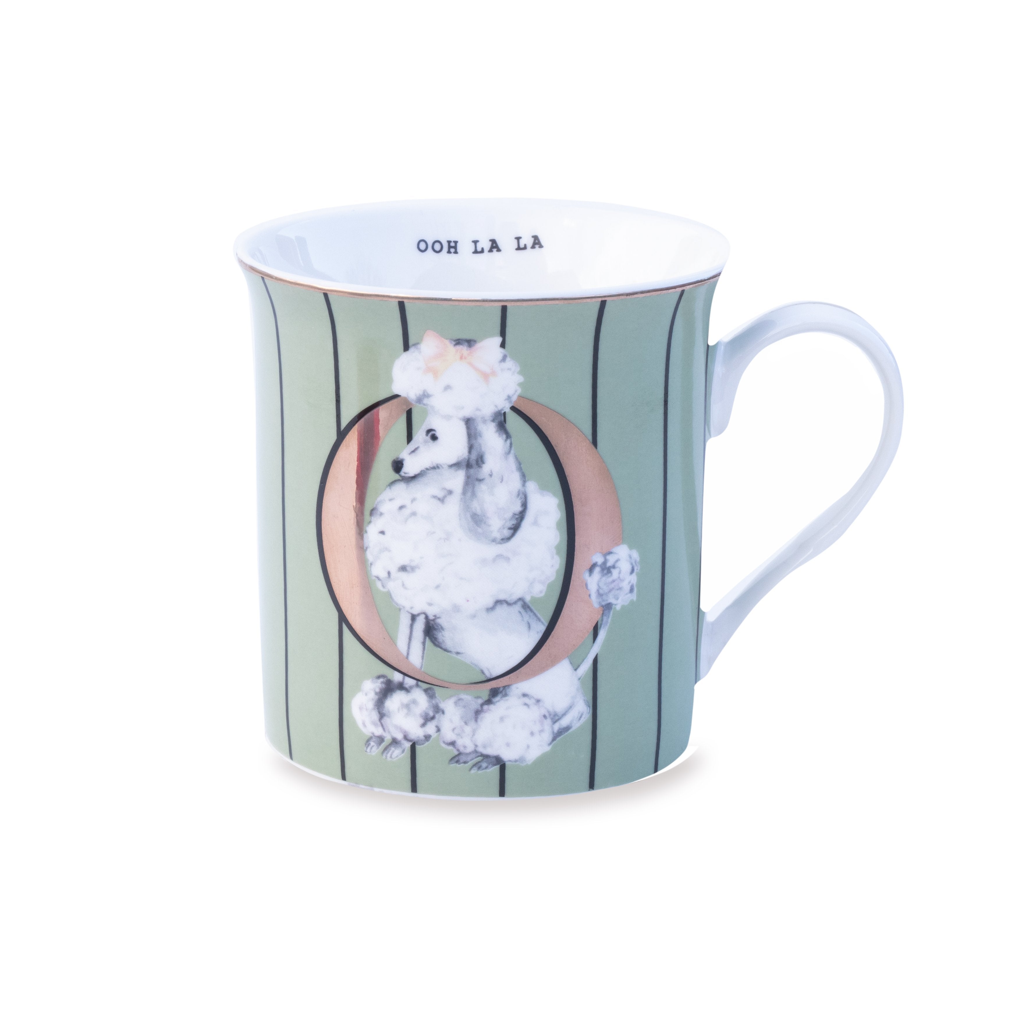 Tazza Lettera Personalizzabile – Design Gold Edition | Yvonne Ellen