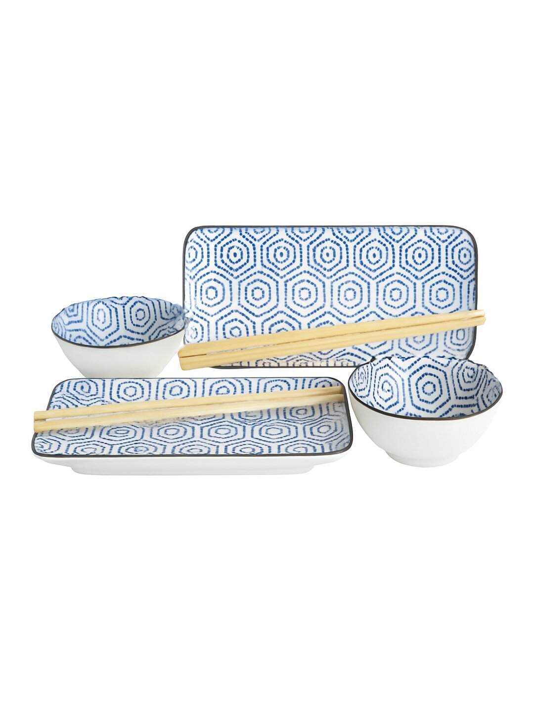 Sushi Set Kotobuki Kikko – Porcellana Giapponese Elegante | Tokyo Design Studio