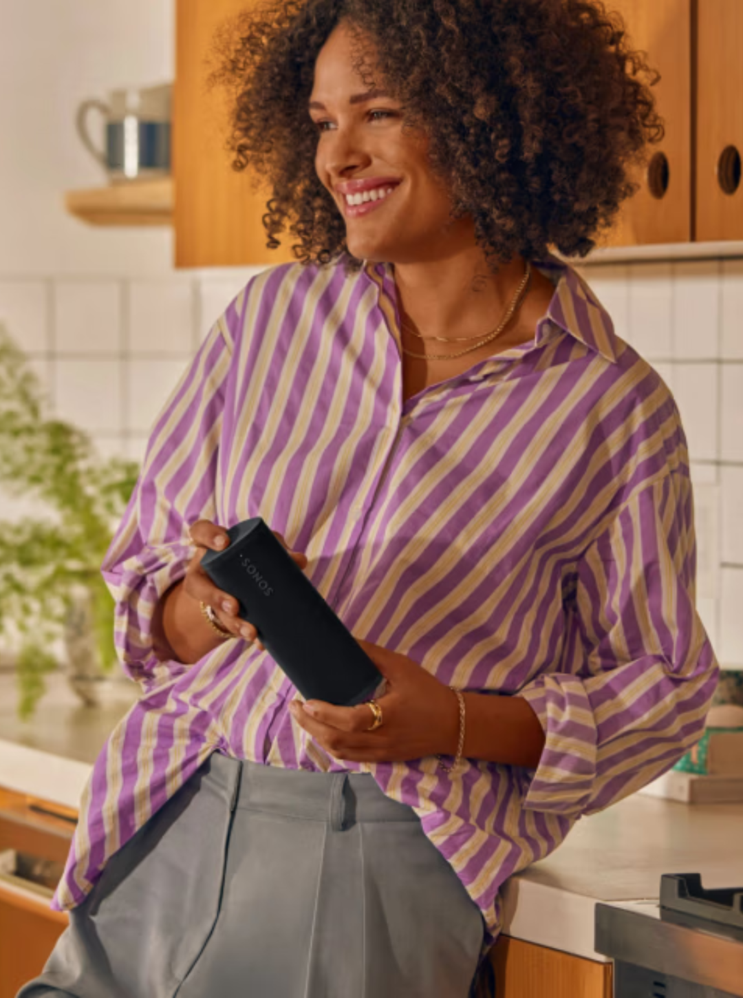 Roam 2 Black – Speaker Portatile Waterproof & Multiroom | Sonos – Inverticale