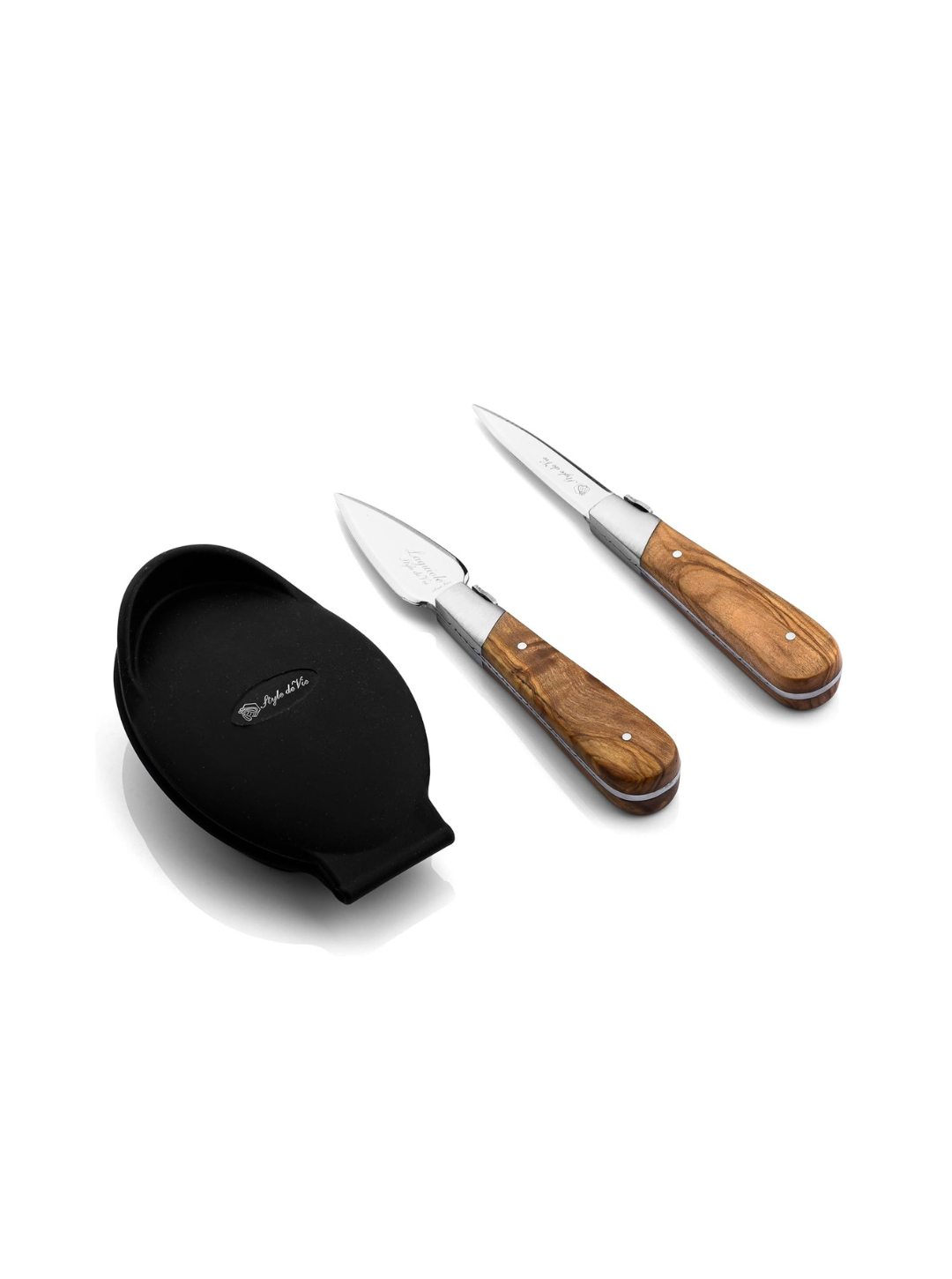 Luxury Line Oyster Gift Set in legno d’olivo – Eleganza & Design