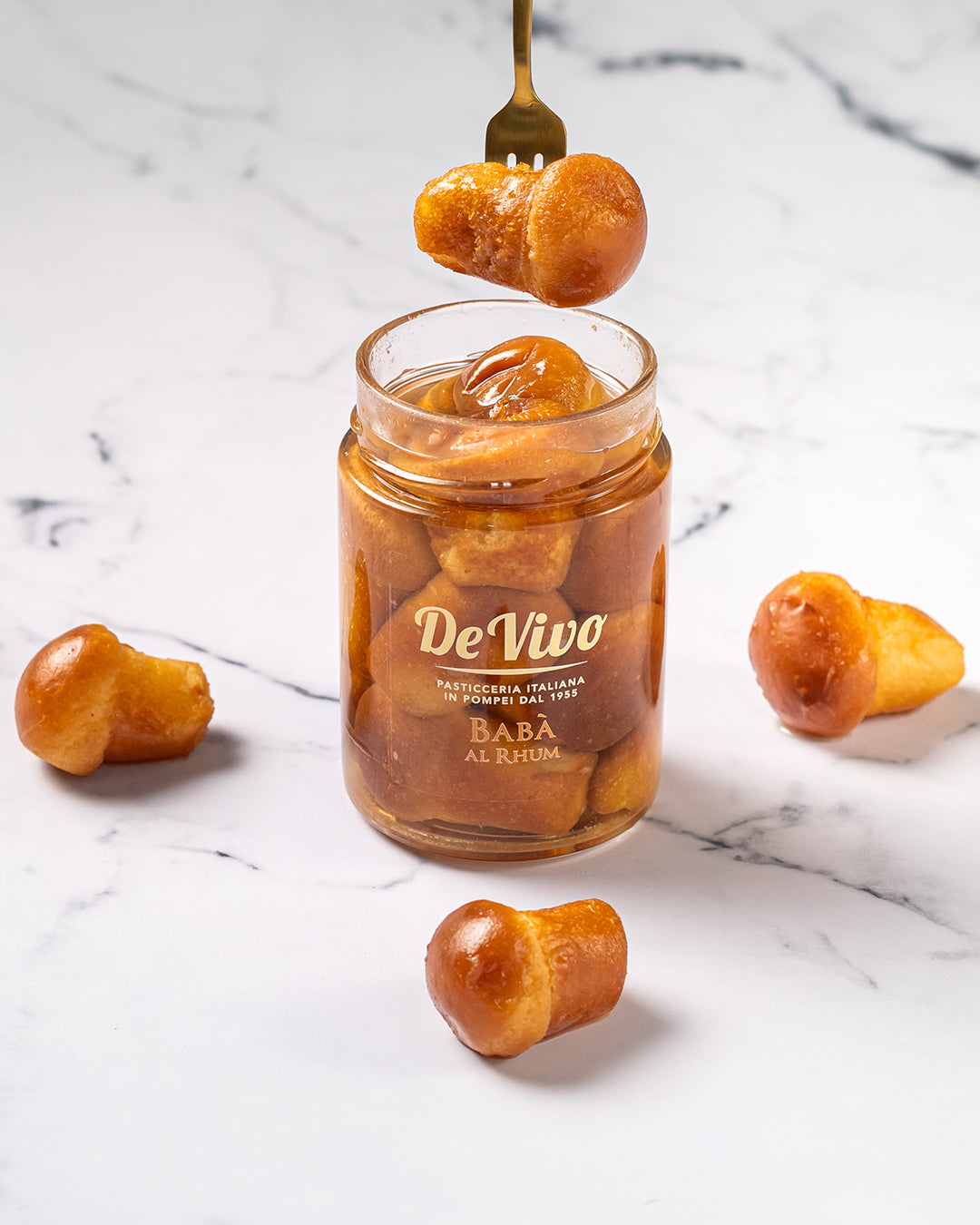 Babarini al Rhum – Dolce vasetto gourmet | De Vivo - 290gr