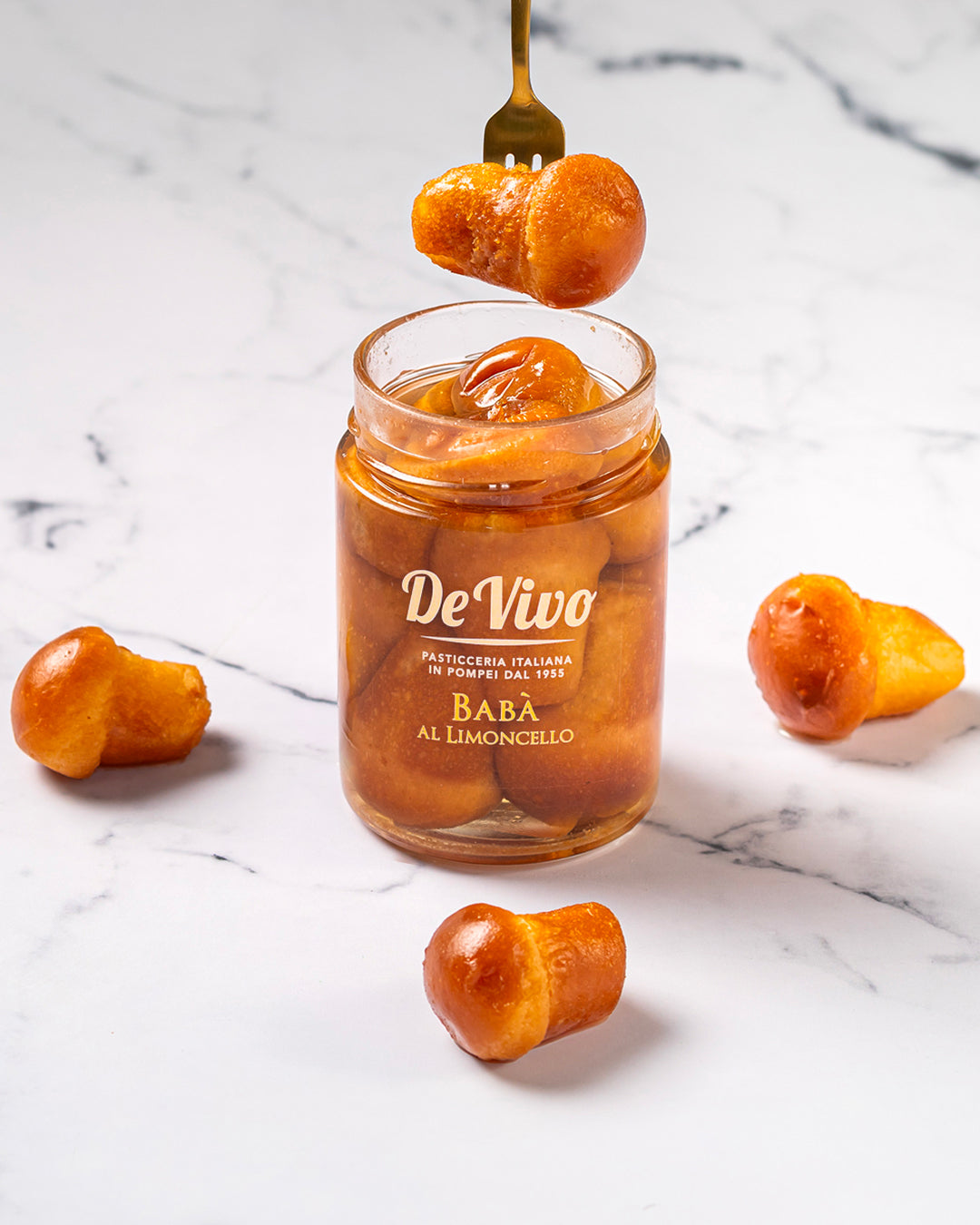 Babarini al Limoncello – Dolce vasetto gourmet | De Vivo - 290gr