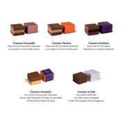 Cremini Assortiti Cubo 160 g – Confezione Regalo con Selezione di Cioccolatini Cremini della Tradizione Piemontese | Guido Gobino
