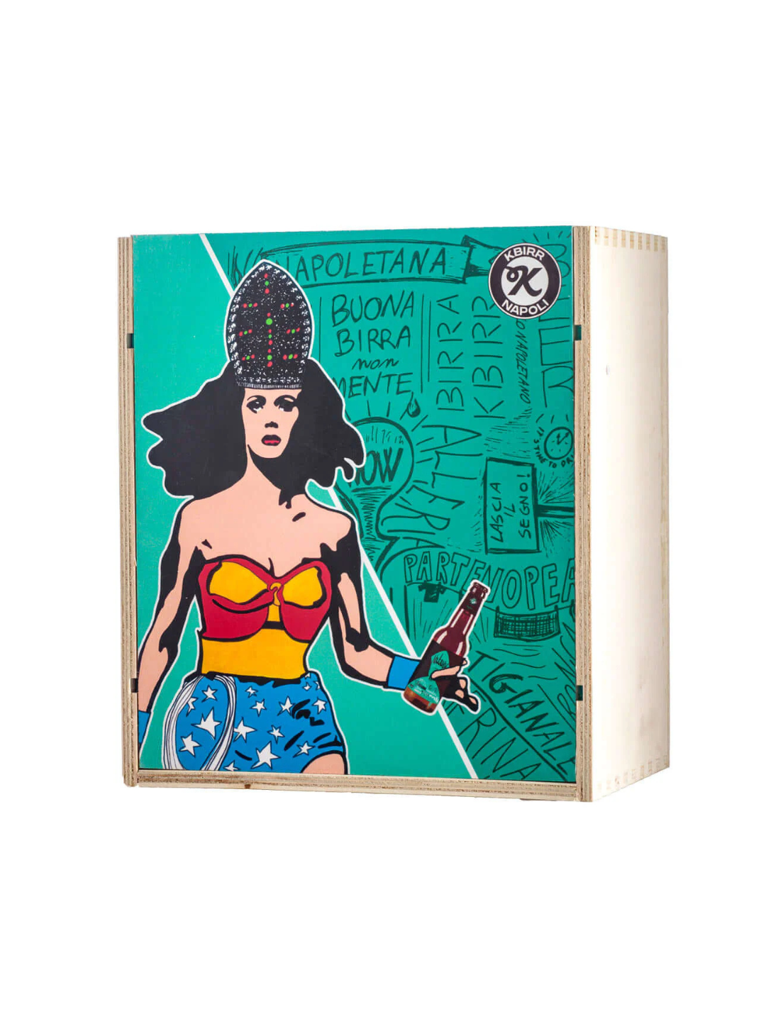 Confezione Wonder Woman Pop con 6 birre artigianali – Kbirr