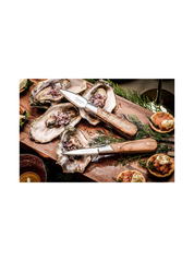 Luxury Line Oyster Gift Set in legno d’olivo – Eleganza & Design