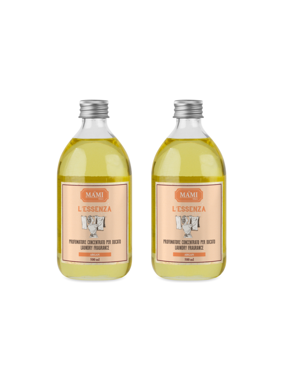 Set Profumo Bucato Mami Milano – Profumatori Argan 500 ml