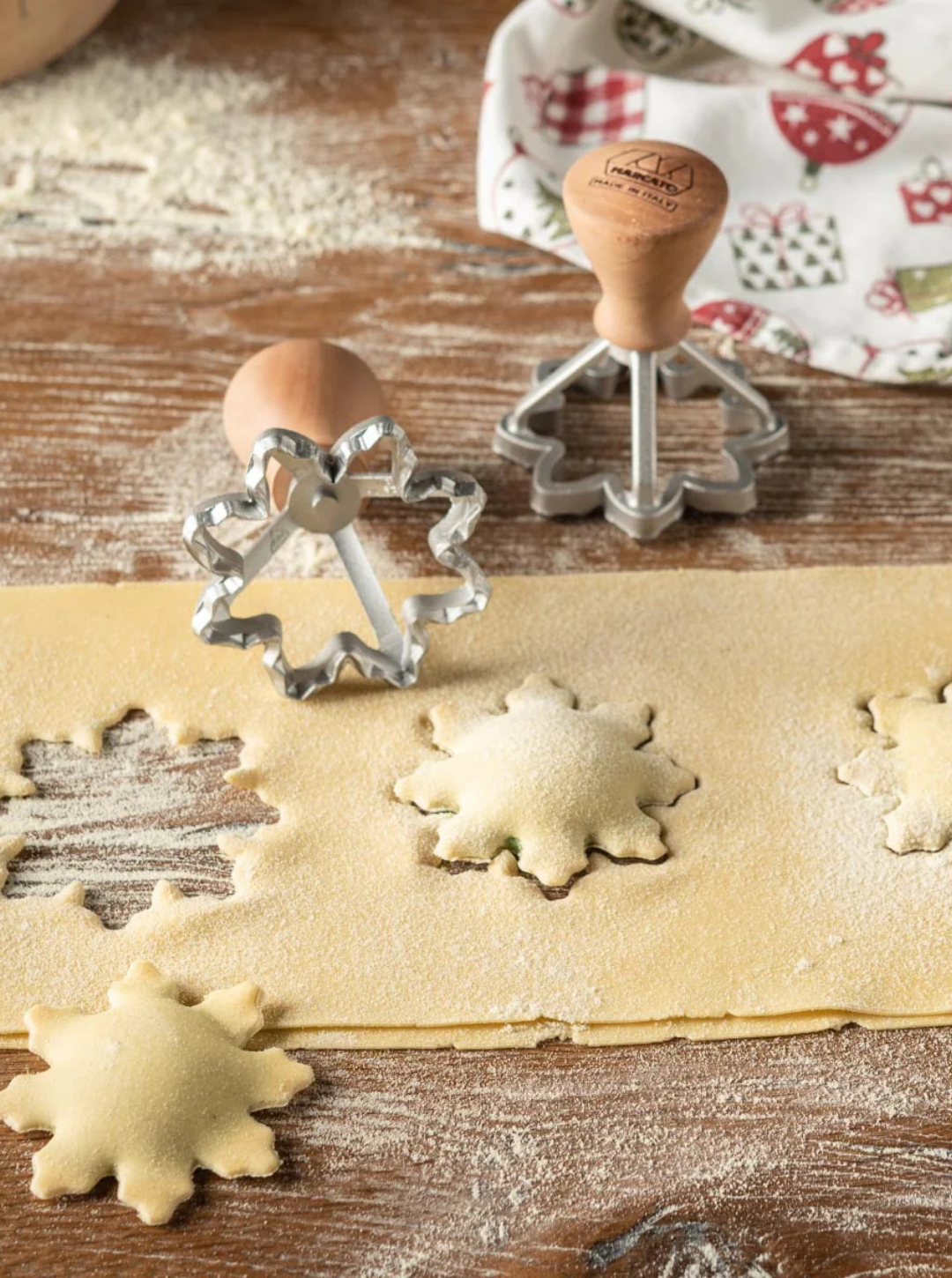 Kit Biscottini – Stampini Fiore & Stella per Biscotti e Ravioli | Marcato