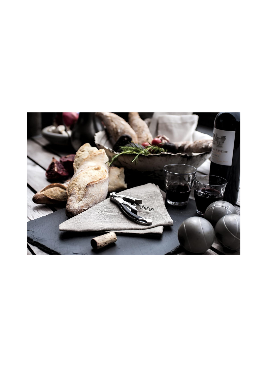 Cavatappi sommelier con taglierina – Eleganza e precisione in legno Pakka | Laguiole Style de Vie