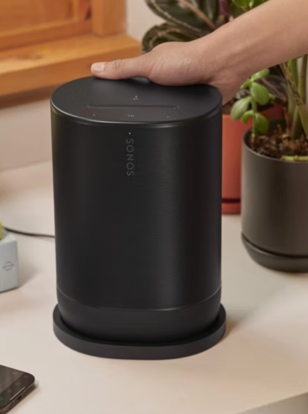 Move 2 Black – Speaker Portatile Stereo IP56 & Multiroom | Sonos – Inverticale