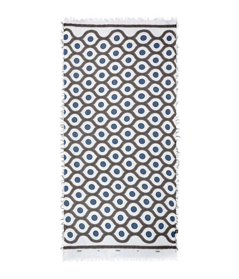 Foulard Bamboo ESCHER – Arte geometrica & fibra bambù | InnBamboo