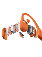 OpenRun Pro2 Arancione – Auricolari sportivi con conduzione ossea e bassi definiti | SHOKZ